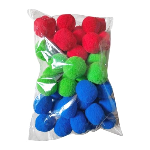 Pack of 100 Water Bomb Balls, Splash Balls, Water Bombs, Reusable Approx. 5 cm, Cotton Bombs Toy, Plush Pool Toy, Beach Toy, Colourful Mixed Water Ball for Children, Summer, Outdoor Pack of 100 Water Bomb Balls, Splash Balls, Water Bombs, Reusable Approx. 5 cm, Cotton Bombs Toy, Plush Pool Toy, Beach Toy, Colourful Mixed Water Ball for Children, Summer, Outdoor von Generisch