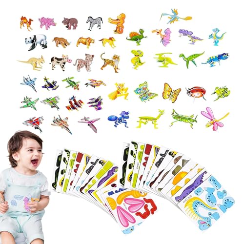 Pädagogische 3D -Cartoon -Puzzle - 100 Papiersäge Set | STEM -Spielzeug Für Feinmotorische Fähigkeiten | Kreatives Reisespiel Und Kunstaktivitäten Für Kinder | Einbeziehung des Pädagogische 3D -Cartoon -Puzzle - 100 Papiersäge Set | STEM -Spielzeug Für Feinmotorische Fähigkeiten | Kreatives Reisespiel Und Kunstaktivitäten Für Kinder | Einbeziehung des von Generisch