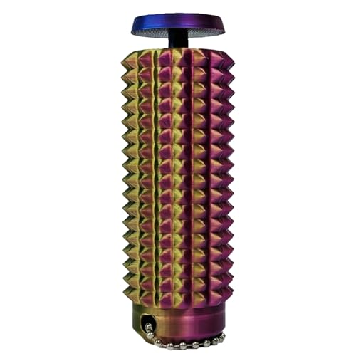 Pain Stim Zappet Toy - robuste Konstruktion 3D Gedruckter Grip Stimulation Schlüsselbund | Spiky Grippie Mini Roller Massage Schlüsselbund für Stressabbau, Konzentration, Büroangestellte Pain Stim Zappet Toy - robuste Konstruktion 3D Gedruckter Grip Stimulation Schlüsselbund | Spiky Grippie Mini Roller Massage Schlüsselbund für Stressabbau, Konzentration, Büroangestellte von Generisch