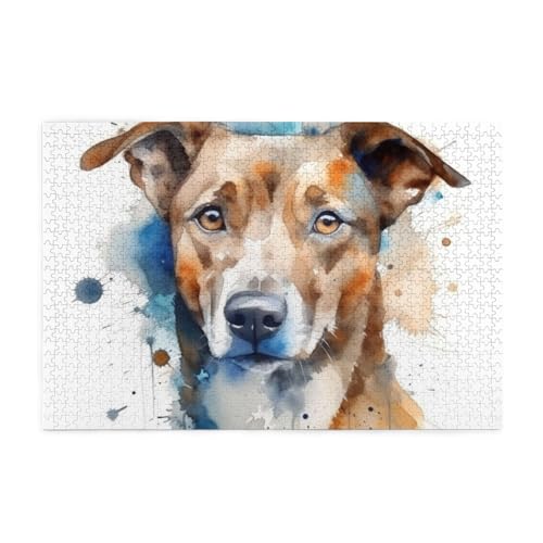 Painting Of Italicapuchin Dog 1000 Teile Puzzle für Erwachsene Holzpuzzles für Erwachsene Geschenke Wohnkultur Painting Of Italicapuchin Dog 1000 Teile Puzzle für Erwachsene Holzpuzzles für Erwachsene Geschenke Wohnkultur von Generisch