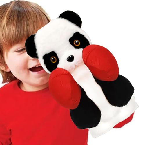 Panda-Handpuppe, Box-Handpuppenspielzeug | Interaktive Panda-Boxhandpuppen - Weiches Kinderspielzeug, buntes Stofftier für Kindergarten, Kindergarten, Vorschule von Generisch