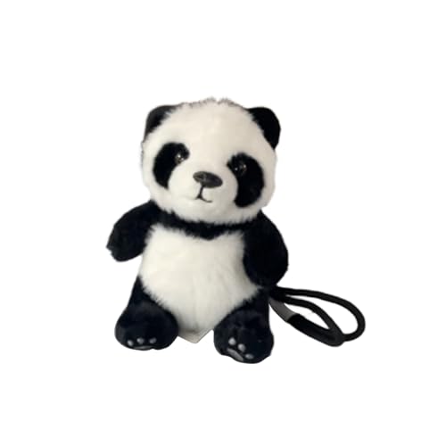 Panda Stofftier 15 cm Panda Kuscheltier Mini Flauschige Plüschtiere Plüsch Spielzeug für Tröstende Momente und Spielspaß Plüschtier für Jede Gelegenheit Weich Süße Geschenk für Kinder von Generisch