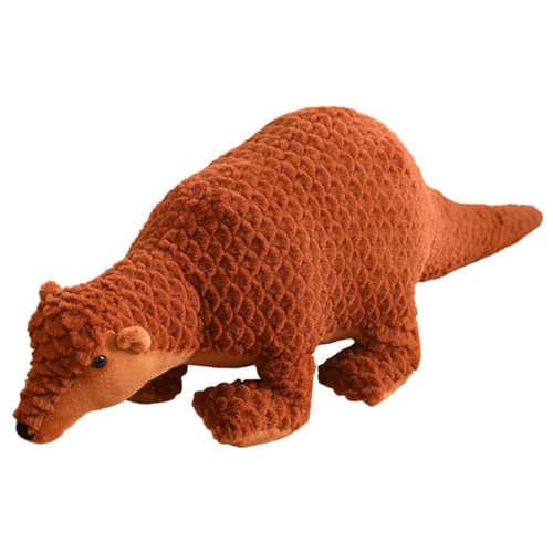 Pangolin Kuscheltier XXL Plüschtier Groß Plüsch Stuffed Animals Stofftier für Erwachsene Kinder(Brown,70cm) von Generisch