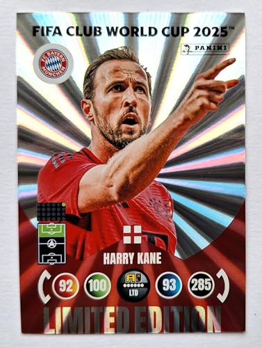 Panini Adrenalyn XL Club World Cup 2025 - Harry Kane FC Bayern München Limited Edition Trading Card NEU Panini Adrenalyn XL Club World Cup 2025 - Harry Kane FC Bayern München Limited Edition Trading Card NEU von Generisch