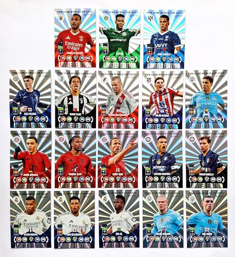 Panini Adrenalyn XL Club World Cup 2025 - Set 18 x Limited Edition Trading Card NEU Panini Adrenalyn XL Club World Cup 2025 - Set 18 x Limited Edition Trading Card NEU von Generisch