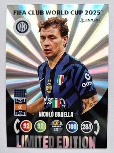 Panini Adrenalyn XL FIFA Club World Cup 2025 Limited Edition Trading Cards (Barella) von Generisch