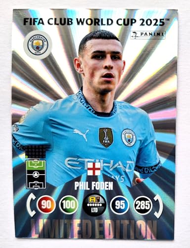 Panini Adrenalyn XL FIFA Club World Cup 2025 Limited Edition Trading Cards (Foden) von Generisch