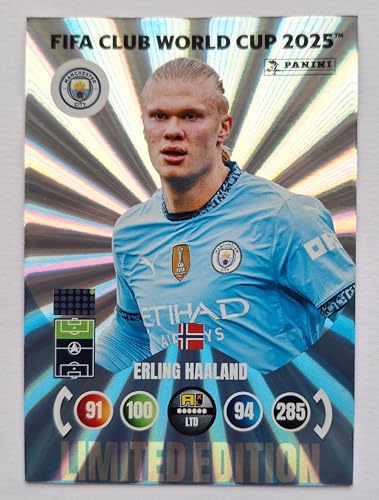 Panini Adrenalyn XL FIFA Club World Cup 2025 Limited Edition Trading Cards (Haaland) von Generisch