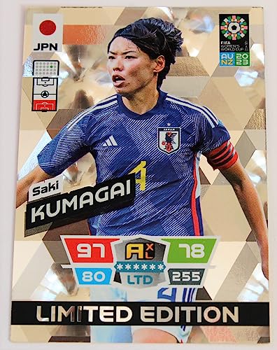Panini Adrenalyn XL Frauen World Cup 2023 - Saki Kumagai Japan Limited Edition Trading Card NEU von Generisch