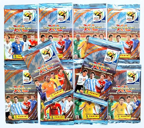 Panini Adrenalyn XL World Cup 2010-10 x Booster Packs Trading Cards WM NEU von Generisch