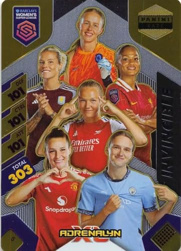 Panini Damen Super League 2025 Invincible Golden Baller Sammelkarte von Generisch