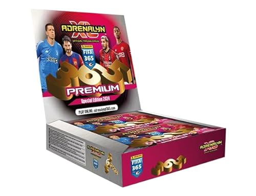 Panini FIFA 365 2024 Adrenalyn XL – 1x Premium Display je 10 Premium Booster Pack von Generisch