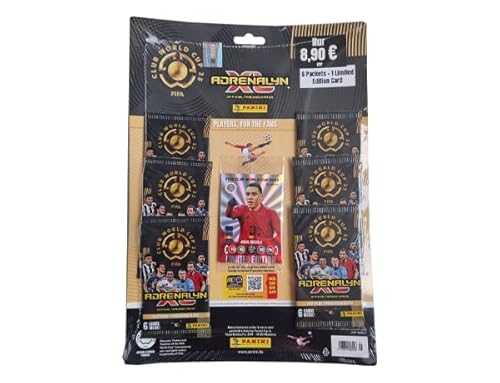 Panini FIFA Fussball Club WM World Cup Weltmeisterschaft 2025 Trading Cards | 1x Multipack inkl. Limited Edition Jamal Musiala Panini FIFA Fussball Club WM World Cup Weltmeisterschaft 2025 Trading Cards | 1x Multipack inkl. Limited Edition Jamal Musiala von Generisch
