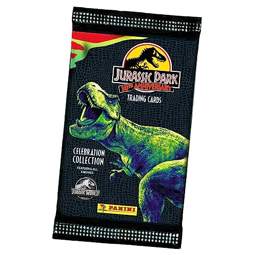 Panini Jurassic Park Karten - 30TH Anniversary Trading Cards (2023) - 1 Booster Sammelkarten von Generisch