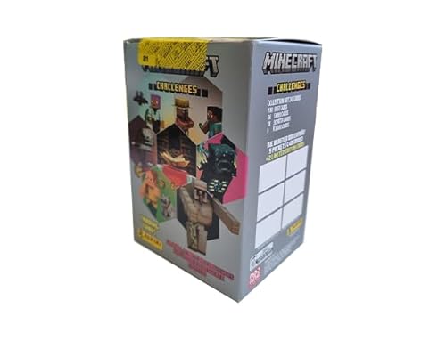 Panini Minecraft Trading Cards Serie 4 „Challenges / 1x Blaster Box (Deutsche Version) von Generisch