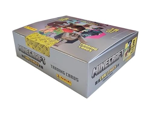 Panini Minecraft Trading Cards Serie 4 „Challenges / 1x Display je 18x Booster (Deutsche Version) von Generisch