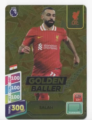 Panini Premier League Plus 2024 2025 Mo Salah Golden Baller Sammelkarte von Generisch