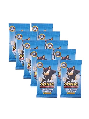 Panini Sonic The Hedgehog Trading Cards - 10x Booster Packs je 8X Sammelkarten Panini Sonic The Hedgehog Trading Cards - 10x Booster Packs je 8X Sammelkarten von Generisch