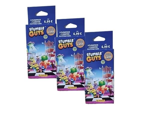 Panini Stumble Guys Trading Cards Serie 2 | 3X Eco Blister Pack Panini Stumble Guys Trading Cards Serie 2 | 3X Eco Blister Pack von Generisch