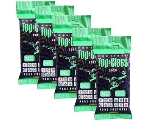 Panini Top Class Trading Cards 2025 / 5X Fat Pack Booster von Generisch
