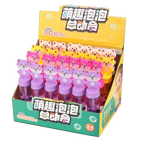 Party Blasenstäbe, Bubble -Zauberstäbe für Kinder - 24-Seiten-Bubble Game Toy für außen | Outdoor Party bevorzugt Stuffer für Garten Lawn Beach Swimming Pool Garten von Generisch