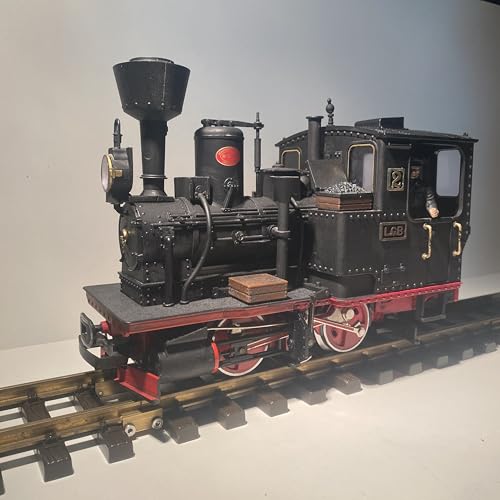 Generisch Passend für LGB Stainz Dampflok Spur G / 1:22.5 Umbausatz, Schwarz, Modellbahn-Umbaukit, 16.5 mm Spur, Made in Germany Generisch Passend für LGB Stainz Dampflok Spur G / 1:22.5 Umbausatz, Schwarz, Modellbahn-Umbaukit, 16.5 mm Spur, Made in Germany von Generisch