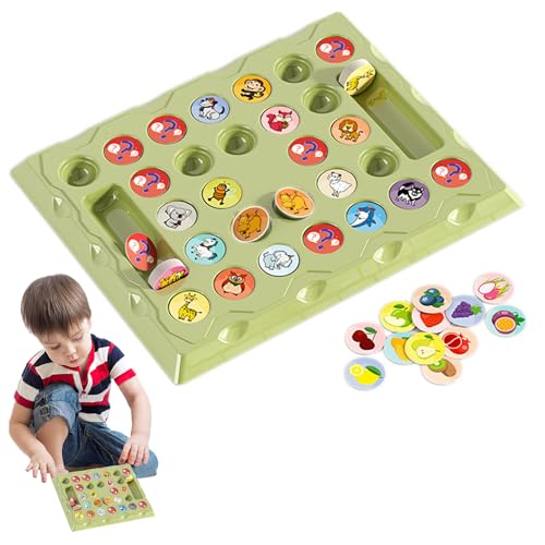 Passendes Schachspiel, Kinderspielspiel - Pädagogische Board Lerntabetop Zwei-Spieler-Spiel - Eltern-Kinder-Interaktion Spielen Spielzeug für, Mädchen, Kinder, Familie von Generisch