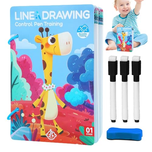 Pen -Kontrollkarten -Spiel - Handschriften -Skill -Trainingskarten Wiederverwendbar | Schreiben Von Lernbuch Interaktive Handschrift Praxis Für Vorschulkinder Mädchen Schüler | Bildungsaktivitä Pen -Kontrollkarten -Spiel - Handschriften -Skill -Trainingskarten Wiederverwendbar | Schreiben Von Lernbuch Interaktive Handschrift Praxis Für Vorschulkinder Mädchen Schüler | Bildungsaktivitä von Generisch