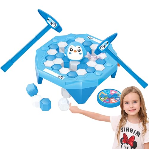 Penguin Ice Brettspiel - Tippen Sie auf Eiswürfel -Basis -Puzzle -Tisch -Klopfblock | Teamwork stärken Eisbrecherspielzeug | Tafel Knock Block Toy für Kinder ermutigend Penguin Ice Brettspiel - Tippen Sie auf Eiswürfel -Basis -Puzzle -Tisch -Klopfblock | Teamwork stärken Eisbrecherspielzeug | Tafel Knock Block Toy für Kinder ermutigend von Generisch