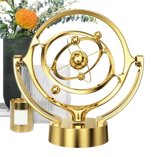 Perpetuum Mobile Device – Pädagogisches Schreibtischspielzeug, Wissenschaftliches Physik-Gadget | Tisch-Lernspielzeug, Büro- Und Heimdekoration, Effizientes Technologie-Wissenschaftsgeschenk, Bewegung von Generisch