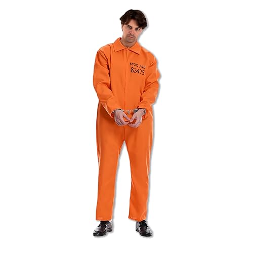 Personalisierte Gefängnisoverall mit Text, orangefarbener Gefängnisoverall für Männer, Halloween-Gefängnisuniform, Cosplay-Kostüm, Verbrecher-Outfit für Erwachsene Personalisierte Gefängnisoverall mit Text, orangefarbener Gefängnisoverall für Männer, Halloween-Gefängnisuniform, Cosplay-Kostüm, Verbrecher-Outfit für Erwachsene von Generisch