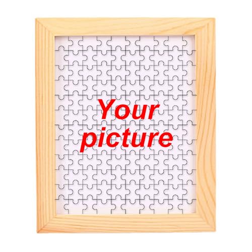 Personalisierte Puzzle mit Eigenem Bild, 120 Teile, Holz Puzzle-Selbst-Gestalten, Wooden Fotopuzzle Bedrucken Foto als Vorlage Enthalten, Geschenke für Muttertag Vatertag Familie Kinder, 20x25 cm Personalisierte Puzzle mit Eigenem Bild, 120 Teile, Holz Puzzle-Selbst-Gestalten, Wooden Fotopuzzle Bedrucken Foto als Vorlage Enthalten, Geschenke für Muttertag Vatertag Familie Kinder, 20x25 cm von Generisch