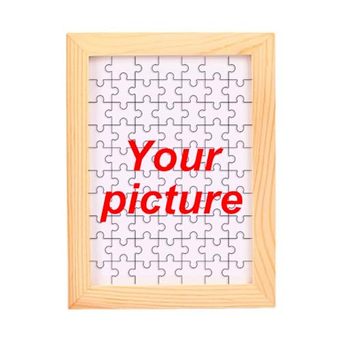Personalisierte Puzzle mit Eigenem Bild, 70 Teile, Holz Puzzle-Selbst-Gestalten, Wooden Fotopuzzle Bedrucken Foto als Vorlage Enthalten, Geschenke für Muttertag Vatertag Familie Kinder, 15x20 cm Personalisierte Puzzle mit Eigenem Bild, 70 Teile, Holz Puzzle-Selbst-Gestalten, Wooden Fotopuzzle Bedrucken Foto als Vorlage Enthalten, Geschenke für Muttertag Vatertag Familie Kinder, 15x20 cm von Generisch