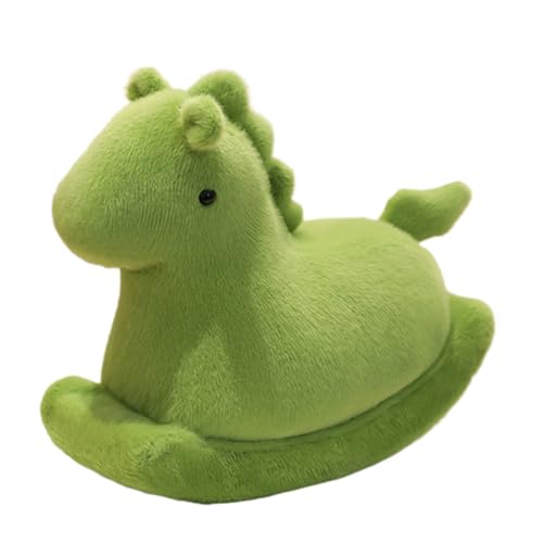 Pferdplüsch - gefülltes Pferdplüschspielzeug | 15,7 Zoll Rocking Horse Stuffed Animal, Huggable Doll | Stick, schlafend spielerischer Begleiter für Bettsofa Wohnzimmer Schlafzimmer Auto Home Dec von Generisch