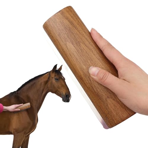 -Pflegewerkzeug - Hundekamm mit Holzgriff, rostfreie Stahlzähne -Retentionskamm für Haustiere, ergonomische Pinsel für Mantelpflege, Verwicklungen und lose Haare geeignet -Pflegewerkzeug - Hundekamm mit Holzgriff, rostfreie Stahlzähne -Retentionskamm für Haustiere, ergonomische Pinsel für Mantelpflege, Verwicklungen und lose Haare geeignet von Generisch