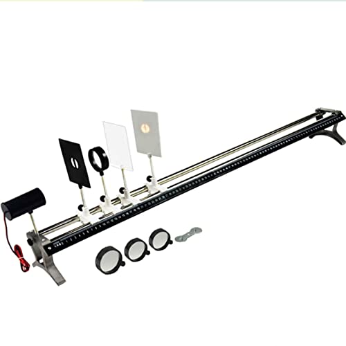 Physik Labor Kit - Pädagogisches Wissenschaftsmodell Linsenprismen-Set für Optik-Experimente mit Parallellichtquelle und Kleinloch-Bildgebung von Generisch