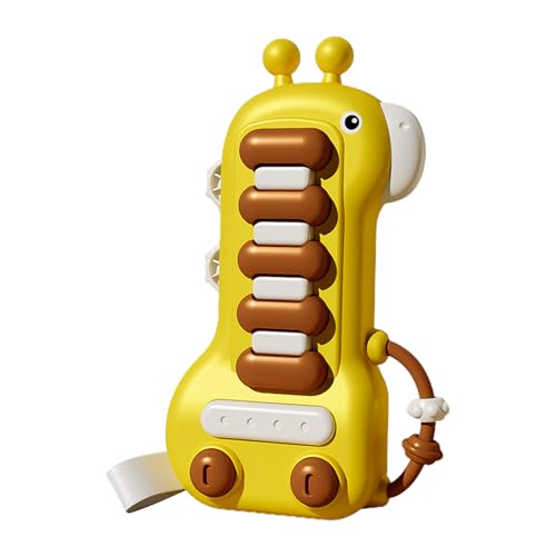Piano Toy for Kids, Deer-Shaped Musical Keyboard, Early Learning Instrument, Interactive Sound Play Toy, Colorful Button Design, Featuring Excllent Abs Material von Generisch