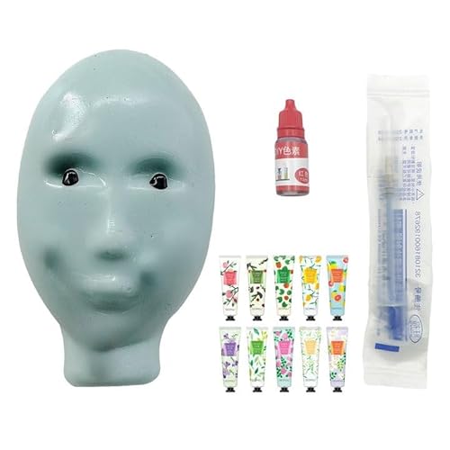 Pick-EL-Popping Spielzeug 2er-Set – Wiederverwendbar & Selbstbefüllbar -Pick-EL ausdrücken spie– face Change Spiel-Pimple po-pper(Zufällige Handcreme (A) von Generisch