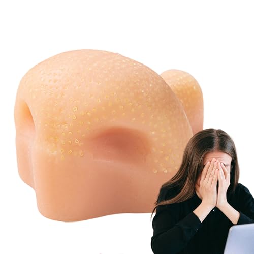 Pickel Spiel | Interaktives Silikon Pickel Drück Spiel | Wiederverwendbarer Stressabbau Nase | Für Erwachsene Kinder Mädchen Klasse Arbeitszimmer Wartebereich Schreibtisch von Generisch