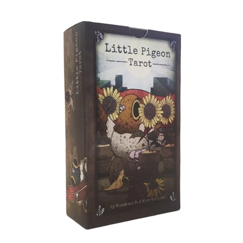 Pigeon Tarot, Mystical Tarot Deck, Tarot Cards Set, Oracle Tarot Cards, Divination Card Game, Spiritual Tarot Cards, Fate Tarot Deck, Fortune Telling Cards, Tarot Deck for inners Begs Pigeon Tarot, Mystical Tarot Deck, Tarot Cards Set, Oracle Tarot Cards, Divination Card Game, Spiritual Tarot Cards, Fate Tarot Deck, Fortune Telling Cards, Tarot Deck for inners Begs von Generisch
