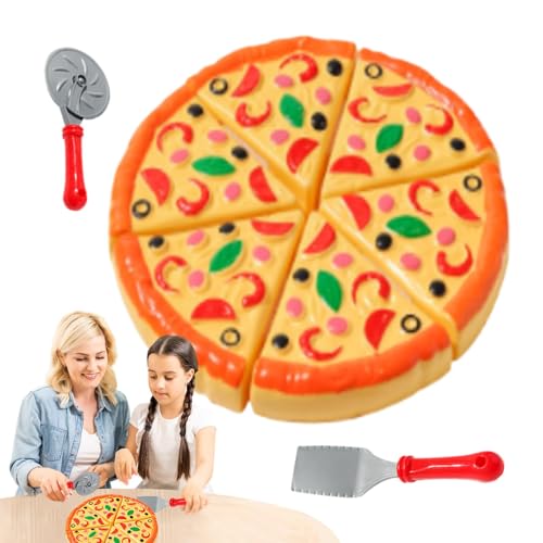 Pizza Play Set, tun Sie vor, Pizza -Sets für Kinder - Pizza Playset Educational Kitchen Toy Food - Interaktive Treat Play, Kochen und Schneiden von Kindern Spielen, Spielen Sie Küchenzubehör Pizza Play Set, tun Sie vor, Pizza -Sets für Kinder - Pizza Playset Educational Kitchen Toy Food - Interaktive Treat Play, Kochen und Schneiden von Kindern Spielen, Spielen Sie Küchenzubehör von Generisch