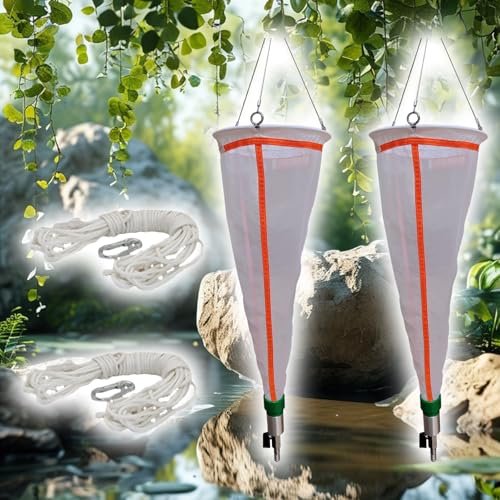 Planktonnetz 2-teiliges Planktonnetz, Feinmaschiges Phytoplankton-Sammelwerkzeug/Planktonnetz Mit Edelstahlventil, Experimentelles Nylon Die Probenahme Von Copepoden-Phytoplankton(2 pack 125 mesh) von Generisch