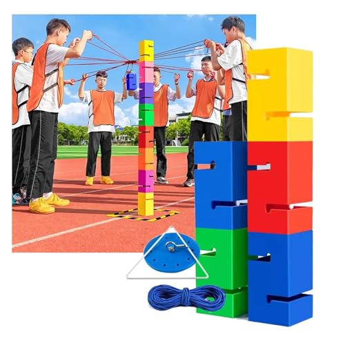 Plastikbausteine Team Stapelturm Spiel für Outdoor Aktivitäten und Teambuilding Plastikbausteine Team Stapelturm Spiel für Outdoor Aktivitäten und Teambuilding von Generisch