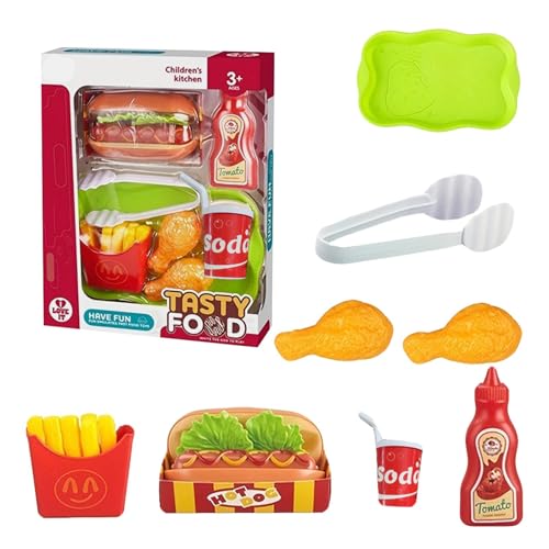 Play Fast Food Burger, Kids Pretend Fast Food, Fast Food Restaurant Playset, Pretend Play Fast Food Meals, Fast Food Play Food Set, Pretend Play Fries and Burger Set, Fast Food Kitchen Toys Play Fast Food Burger, Kids Pretend Fast Food, Fast Food Restaurant Playset, Pretend Play Fast Food Meals, Fast Food Play Food Set, Pretend Play Fries and Burger Set, Fast Food Kitchen Toys von Generisch