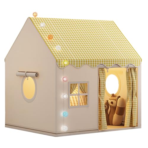 Playhouse Kids Indoor - Leichtes Spielzelt, kompakte Speichergeräte | Mühelos eingerichtet für Mütter, ein einfaches Installationsplayhouse für Kinder, großartiges Geschenk und einfallsreicher Spielra Playhouse Kids Indoor - Leichtes Spielzelt, kompakte Speichergeräte | Mühelos eingerichtet für Mütter, ein einfaches Installationsplayhouse für Kinder, großartiges Geschenk und einfallsreicher Spielra von Generisch
