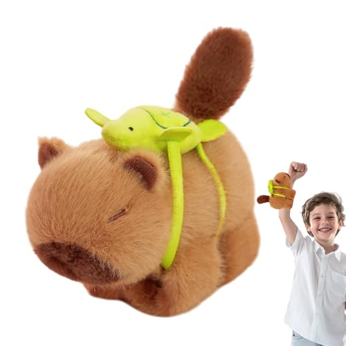 Plüsch -Capybara -Armband - Gefüllte Tierverpackung, Kuschelige Slap Band | Interaktives Handgelenkspielzeug Mit Feature Für Unterrichtstage, Geburtstagsfeier Und Unterhaltsame Schulzubehör F Plüsch -Capybara -Armband - Gefüllte Tierverpackung, Kuschelige Slap Band | Interaktives Handgelenkspielzeug Mit Feature Für Unterrichtstage, Geburtstagsfeier Und Unterhaltsame Schulzubehör F von Generisch