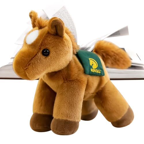 Plüsch Pferdespielzeug - 8,27 Zoll weiche Tierfigur für Kinder, 2026 Huggable Doll -Funktion, Sammlermaskottchen für Valentinstag, Geburtstag, Halloween, Freunde Plüsch Pferdespielzeug - 8,27 Zoll weiche Tierfigur für Kinder, 2026 Huggable Doll -Funktion, Sammlermaskottchen für Valentinstag, Geburtstag, Halloween, Freunde von Generisch