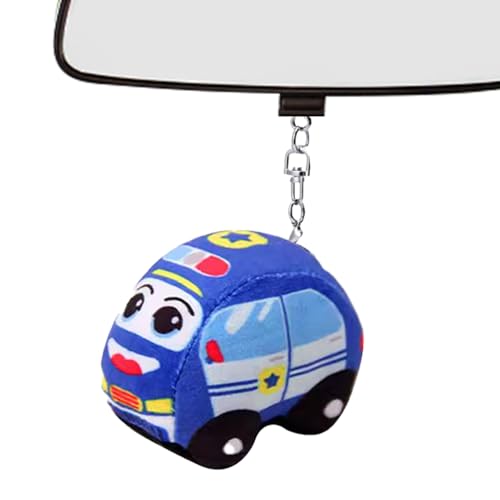 Plüsch Schlüsselanhänger - Plüsch Feuerwehrfahrzeug Puppe Spielzeug | Weiches Lernspielzeug Für Handtasche Rucksack Kinderzimmer Haus Wohnung Outdoor Plüsch Schlüsselanhänger - Plüsch Feuerwehrfahrzeug Puppe Spielzeug | Weiches Lernspielzeug Für Handtasche Rucksack Kinderzimmer Haus Wohnung Outdoor von Generisch