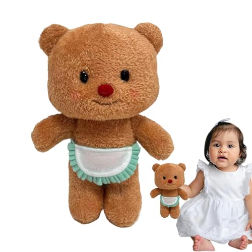 Plüschbär Schürze Bär Spielzeug Braun Puppentier Tier Spielzeug Plüschtiere Mode Bär Spielzeug Bär Spielzeug Bär Puppe P von Generisch
