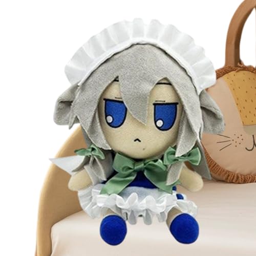 Plüschfiguren - Mädchen Figur Mit Authentischen Details,Kuscheltiere - Für Sofa Deko Kinder Geburtstag Halloween von Generisch